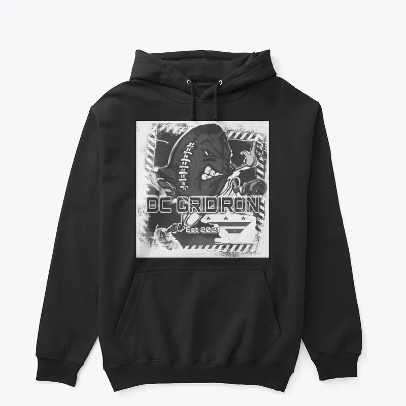 Dc Gridiron Engraved Logo Hoodie